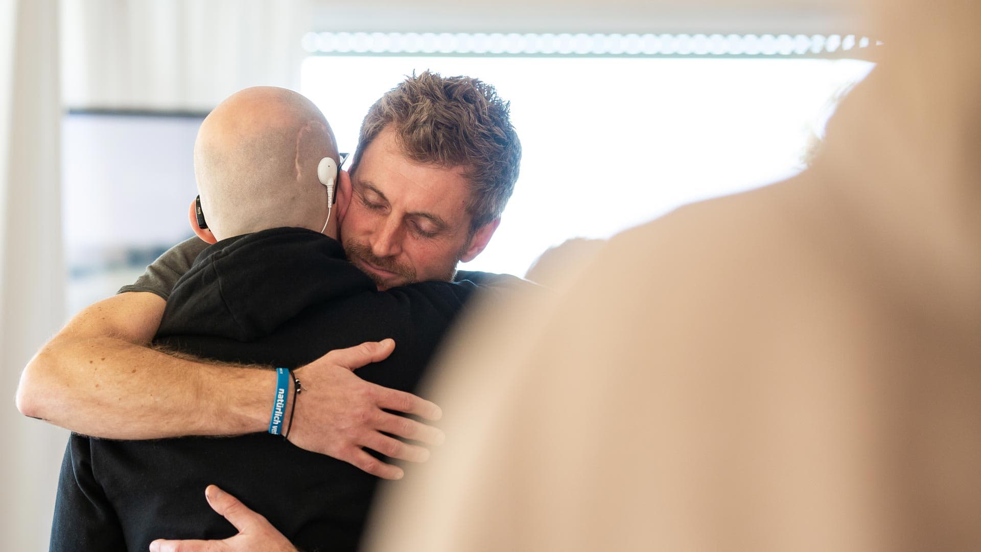 Felix Klemme in einer intensiven Begegnung